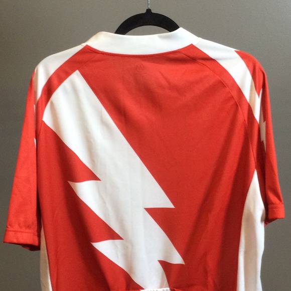 NWOT XL Nashbar red flash bicycle jersey - Picture 6 of 16